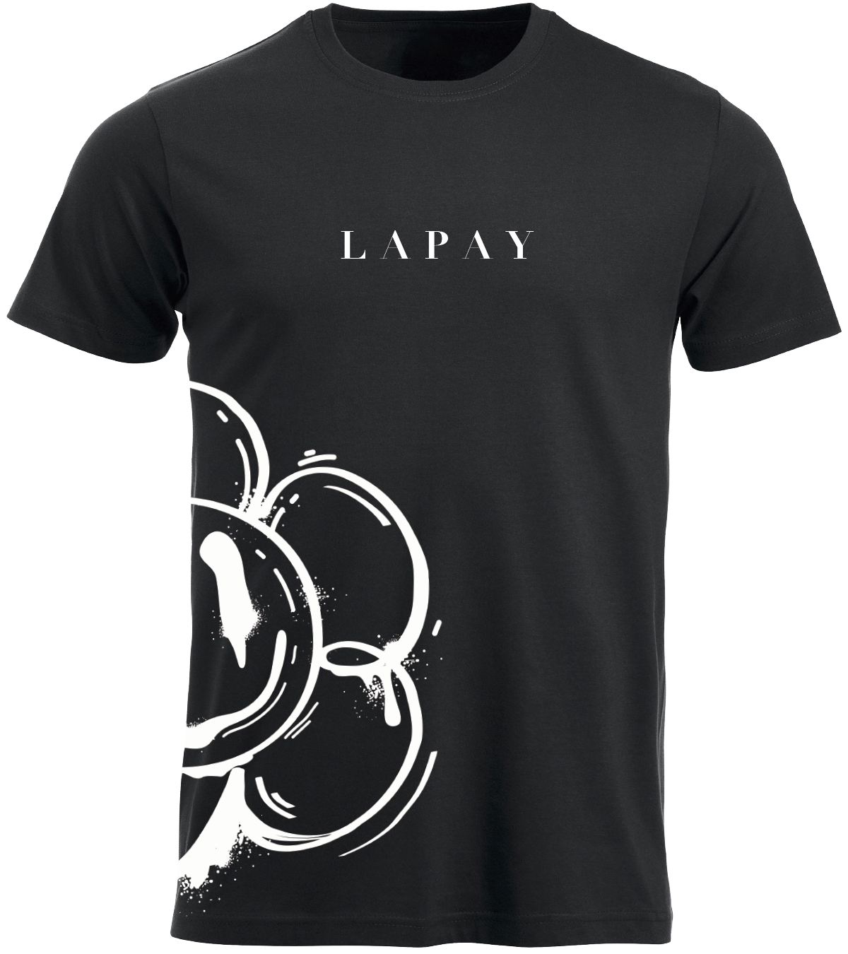 FlowerHead_Black_Front