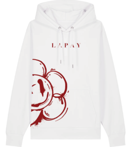 FlowerHead_Hoodie_White_Front